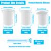 12/20Pcs Silicone Chocolate Melting Cup Set with Jar Spatulas 100/250/350ml Silicone Measuring Cup Baking Tool DIY Chocolate