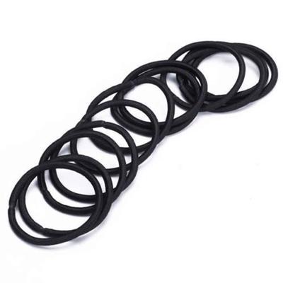 12PCS Women Elastic Hair Tie Band Rope Ponytail Holder Nylon Black New Hair Rope