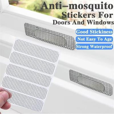 5/10 Stück DIY Fliegengitter Flicken Reparatur Netz Klebe-Reparatur Fliegengitter Fenstergitter