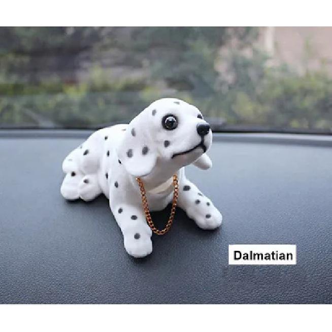 Bobble Head Dog Car Dashboard Doll Auto Shaking Head Toy Ornaments Nodding Dog Car Interior Furnishings Decoration Gift