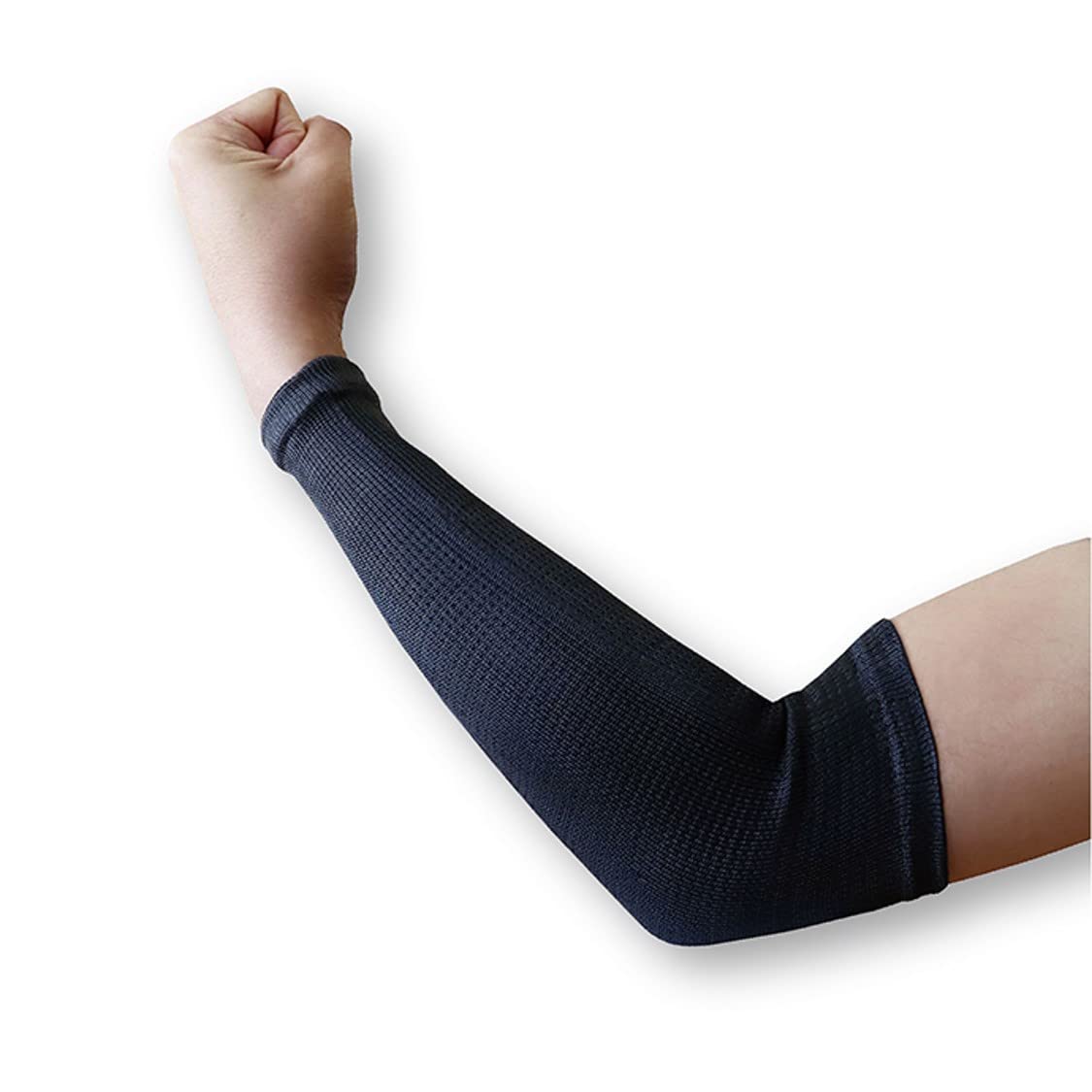 

Нарукавники Tsunouga 30 см Черный Комплект Прохладные на ощупь Пряжа из полиэтилена высокой молекулярной массы Toyobo Коническая вязка Сделано в Японии [Fukutoku Sangyo] чёрный