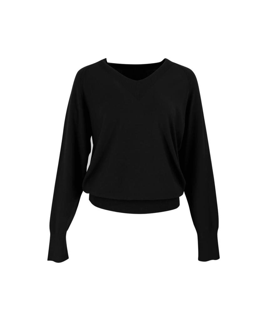 Baseukala V-Neck Raglan Long Sleeve Knitwear (6Colors)
