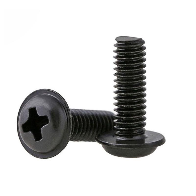 PWM Pad Interface Machine Ribbon, Black Zinc Plated Carbon Steel, M3/M4 Wire Screw Iron in Stock.