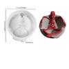Silicone Mold White Halloween Ashtray Mold Plaster Ashtray Mold Silicone For Home Decor Crafting Party Decoration