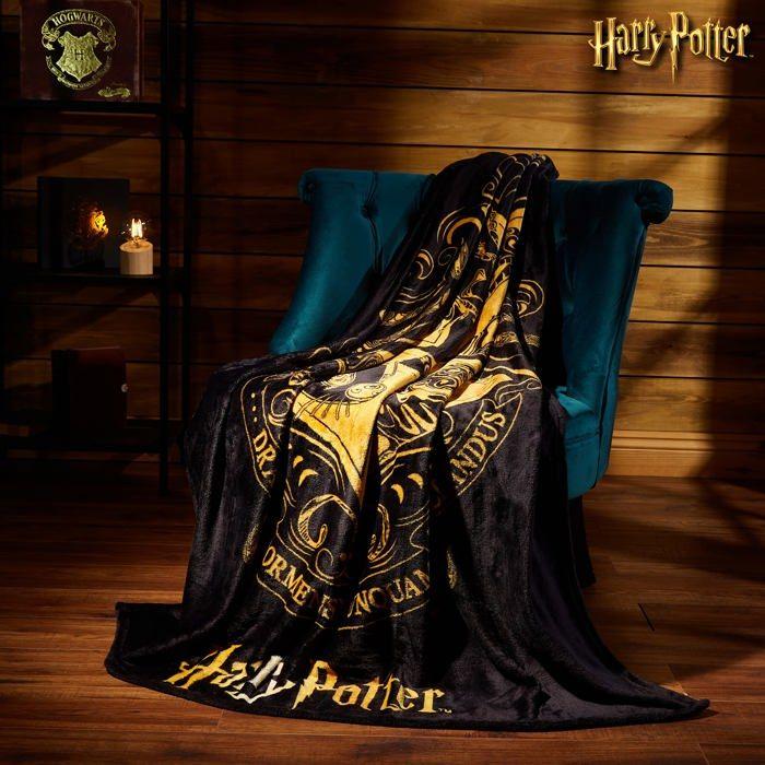 Plaid - United Essentials - Harry Potter - Polaire Douce - 150 x 130 cm - Licence Officielle