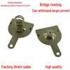 Premium 18650 Battery Tabs with High-End Workmanship - Positive & Negative Electrode Spring Clips