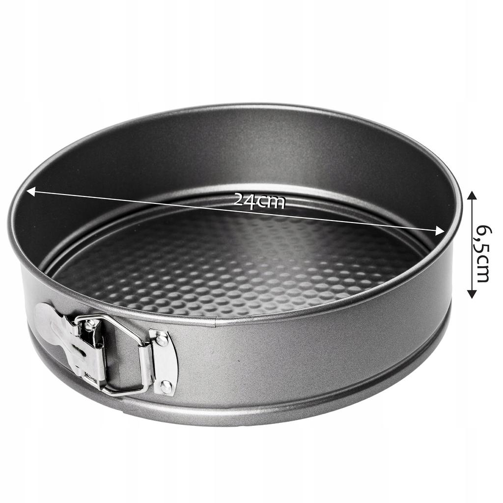 KADAX Kuchenform Springform Rundes Backblech 24cm