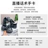 Guochao style flower cloth loafers 2025 spring new casual versatile Mary Jane thick heel small leather shoes single shoes