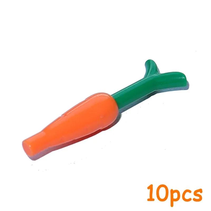 Non-Toxic Moc Food Accessories Fish Egg Bread Pizza Chocolate Fruit Carrot Hamburger Chips Chicken Bottle Bricks Building Blocks Toys