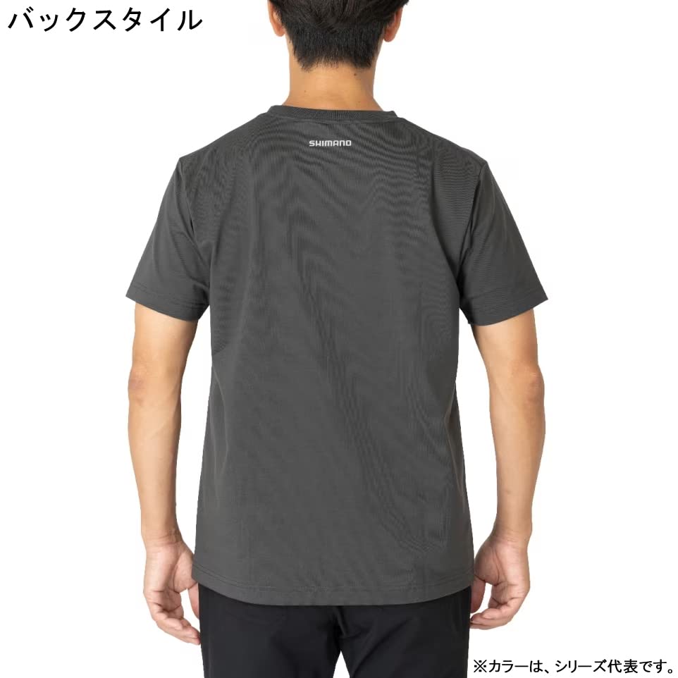 SHIMANO DRY Logo BK XS T-Sleeve SH-021W