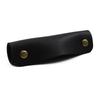 Available: Leather Anti-Fatigue, Anti-Slip Handle Cover for Luggage Handles - Removable with Two-Button Design