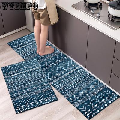 Minimalist Ethnic Carpet Floor Mat Kitchen Carpet Bathroom Door Mat Floor