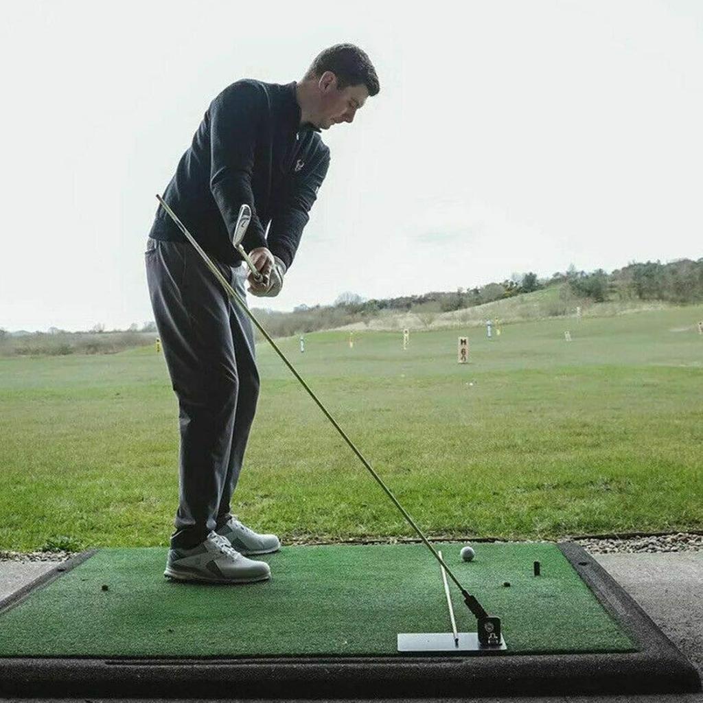 Golf Hizalama Çubuğu Konektörü Golf Vuruş Antrenman Makinesi Dik Açı Parçaları Duruş Kontrolü Antrenman Parçası Vuruş Antrenmanı 360° (1 Makine)