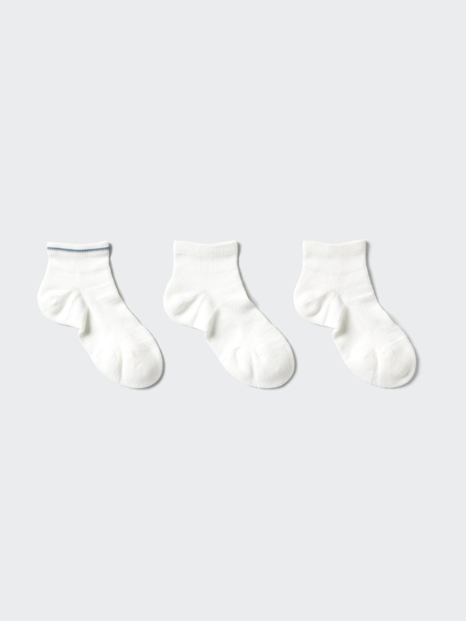 

Короткие носки Uniqlo 3p File Line 01 OFF WHITE/WOMEN 25cm