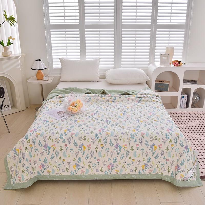 Zile 100% Xinjiang Cotton Summer Comforter (180x220cm)