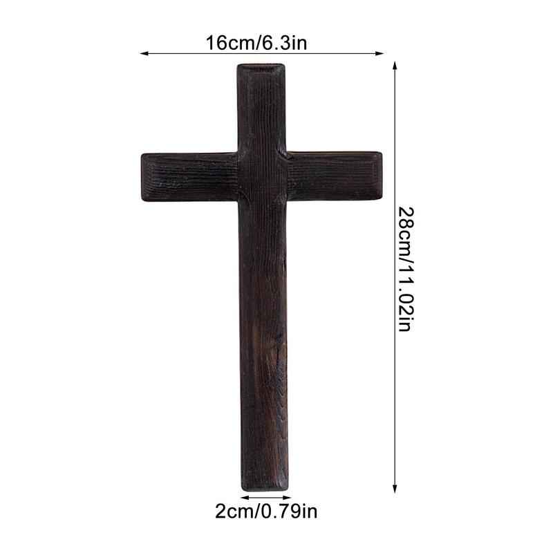 Holz-Wandkreuz Klammerholz Handkreuz Für Glück Tragbare Klammerkreuze Für Handheld Gebetsraum Haus Kirche
