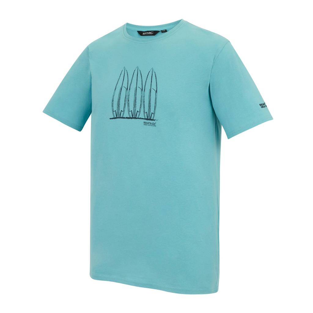 Regatta Mens Cline IX Surfboard T-Shirt