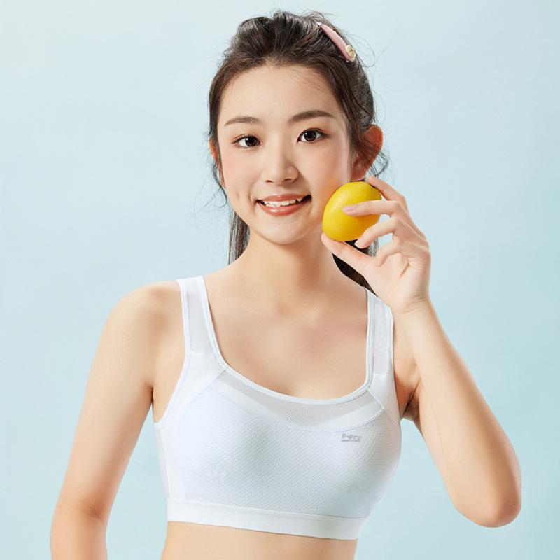 Anfiya Mädchen Sportweste - Bequem, Atmungsaktiv, Kühlend auf der Haut Junior & Senior High School Unterwäsche