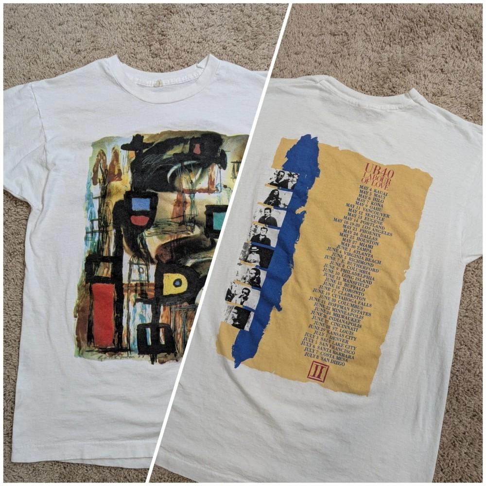 

1990 UB40 Labour of Love Tour T Shirt Unisex All Size 21D767 Unisex T-Shirt XXXL