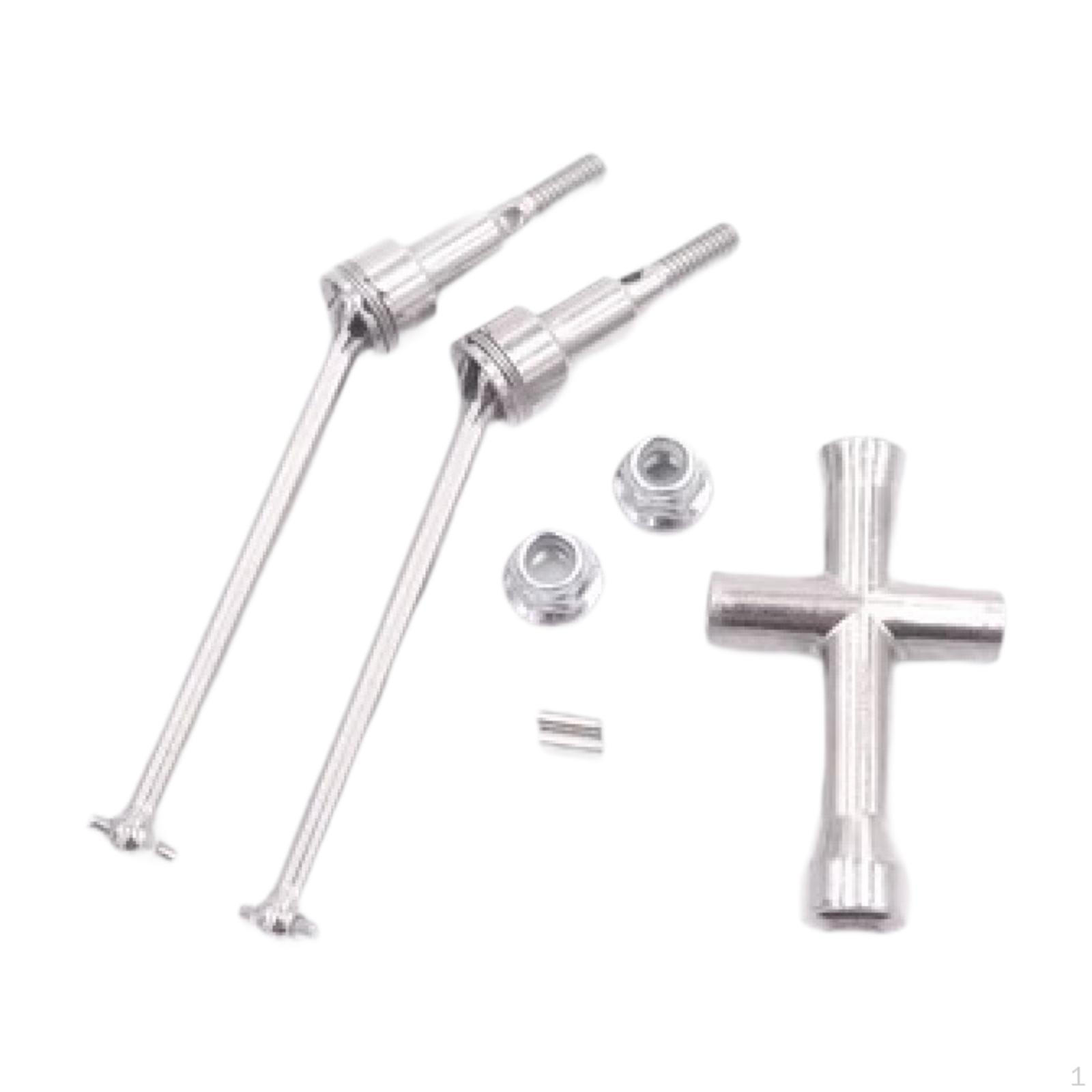 

1/16 Масштаб RC Передній приводний вал Оновлення деталей Високоефективні міцні аксесуари Модель автомобіля