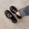 College style Mary Jane small leather shoes women's autumn new Mary Jane shoes shallow mouth versatile platform loafer single shoes