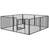60cm 8 Panels Heavy Duty Dog Pen, Pet Playpen for Indoors, Outdoors, Small Dogs