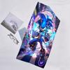1pc Sonic1 Beach Towel, Beach and Seaside Swimming Pool Equipment, Fashion Pattern, Rectangular, Travel Essentials