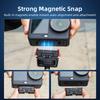 1/2Pcs Magnetic Quick-Release Mount with 1/4 Screw Hole Adapter Base 360 Degree Rotation for DJI Action 6/OSMO Nano Accessories