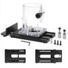 Guide Roller Slotting Attachment with Clear Base and Metal Body for Grooving Work, Guided Contact, Workshop Use, and Trim Work Support