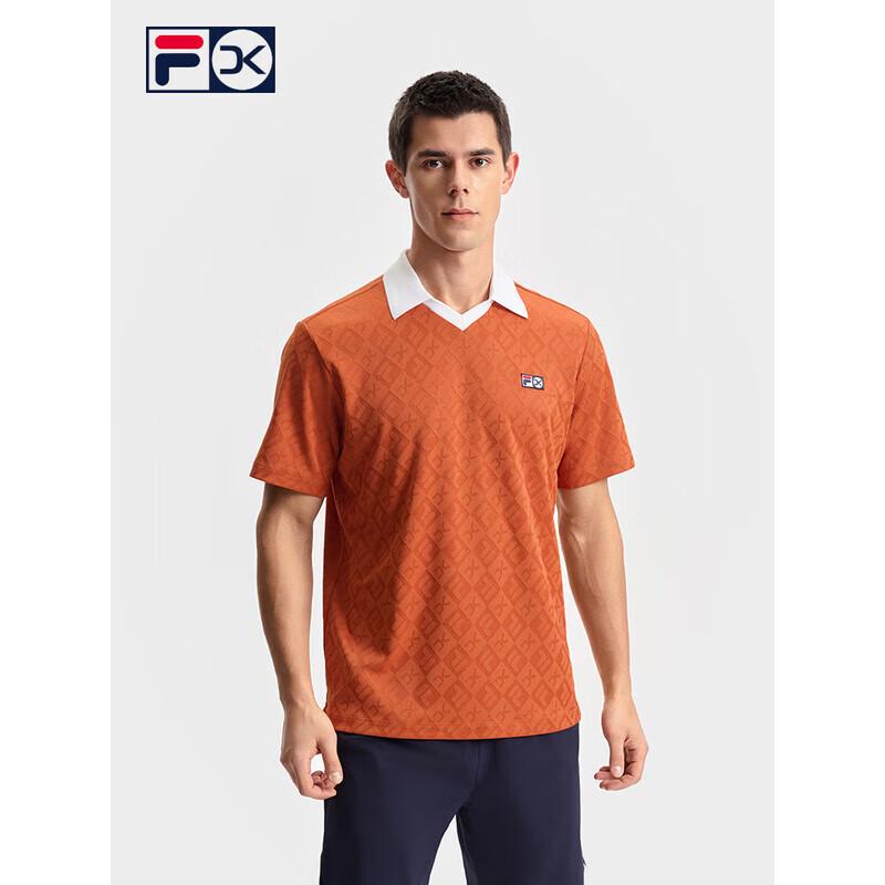 FILA Men s Knit Tennis Sport Polo Shirt XXXL