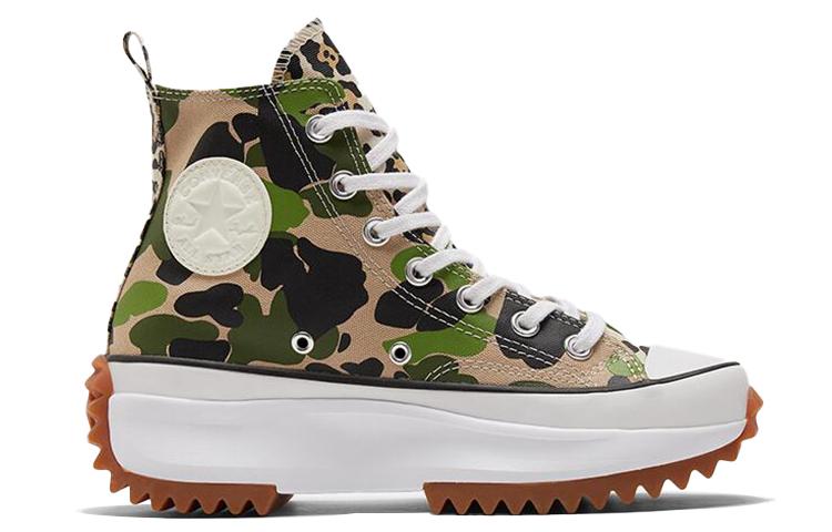 Run Star Converse Hike High 'Archive Print Camo' 170913C