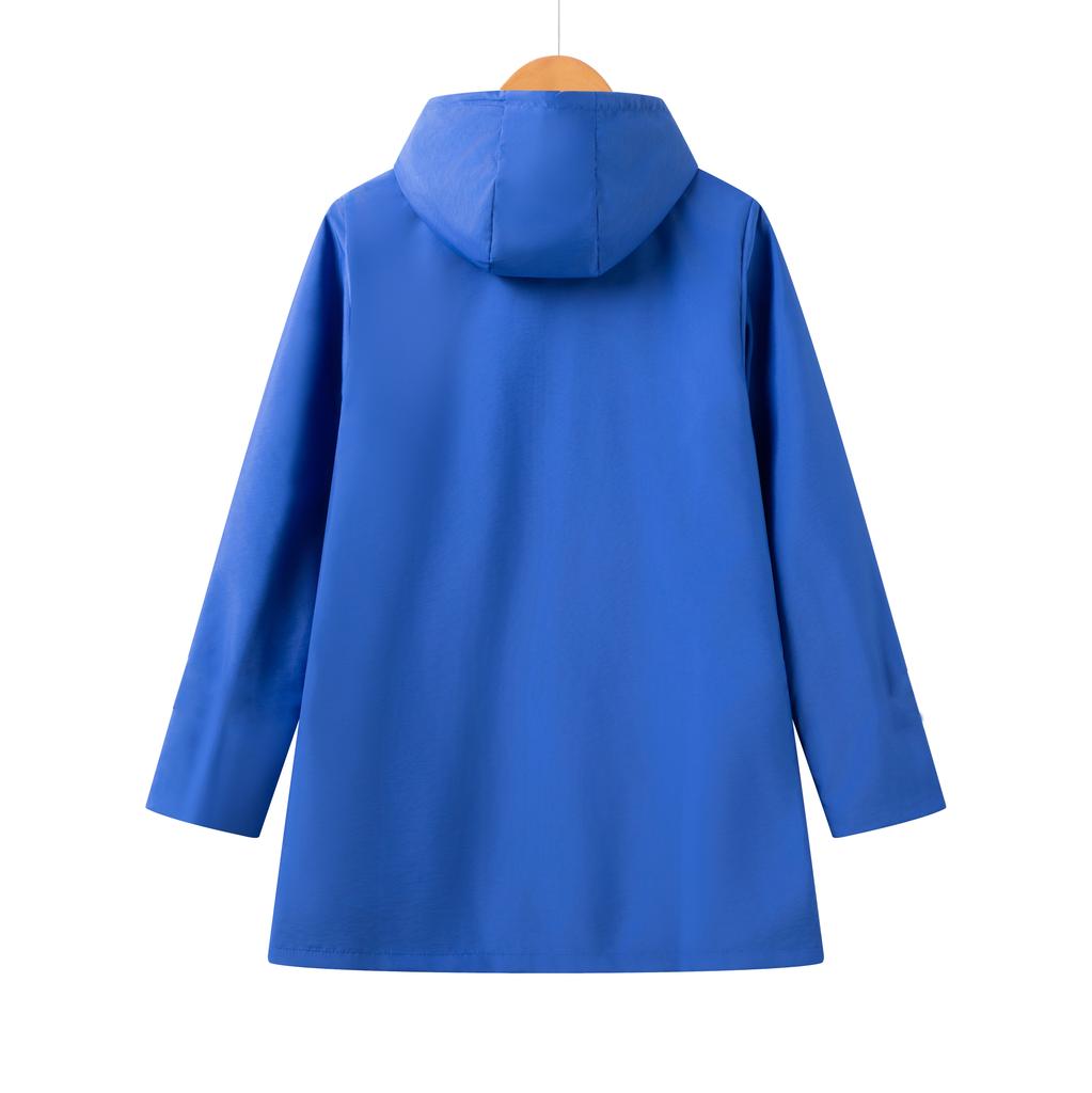 Thin Waterproof Hooded Jacket for Women Outdoor Mountaineering