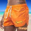 2025 Summer New Men's Quick-Drying Swim Trunks Sports Pants Swimwear Beach Shorts Jogging Shorts Dog Print