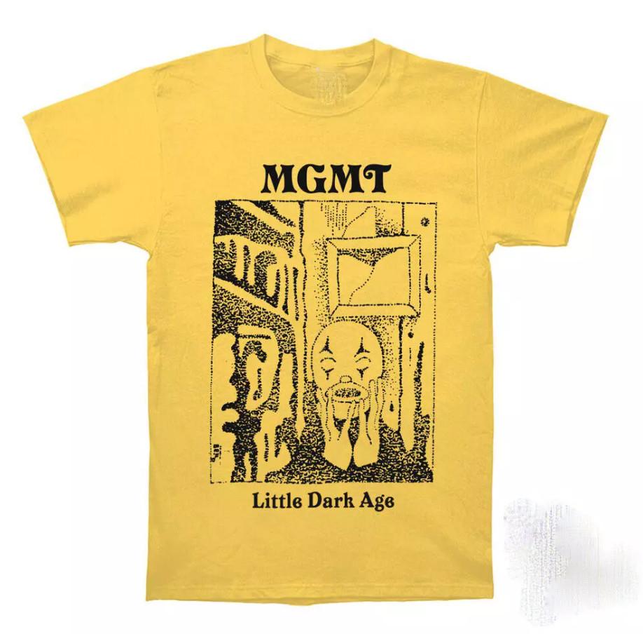 Vtg MGMT Band Little Dark Age T-shirt size S-5XL XXL