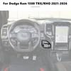 For Dodge Ram 1500 2021-2026 Carbon Fiber 4WD Four-Wheel Drive Decor Cover Trim