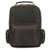 Genuine Crazy Horse Leather Backpack for Men & Women - A4 Books Top Layer European Style Bag