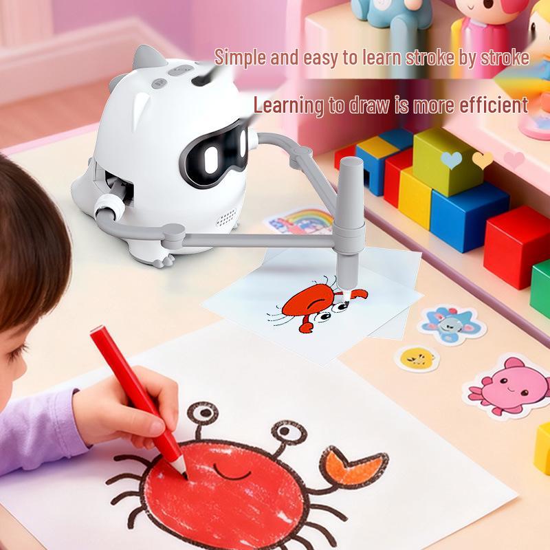 Smarter Malroboter: Zeichenhilfe für die Früherziehung für Kinder
