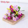 Realistic Daisy Fake Flower Arrangement For Bridal Bouquet Home Decoration Shoot Photo
