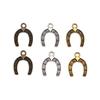 Vintage Horseshoe Charms Alloy Metal Pendants For DIY Jewelry Lucky Themed Accessories
