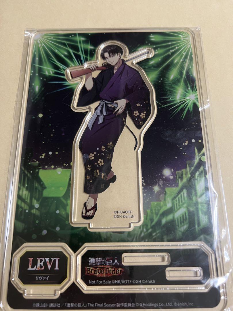 

[USED] Attack on Titan Breoda Kimono Levi Acrylic Stand