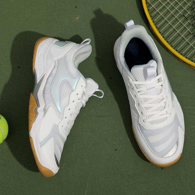 2025 Spring and Summer New Mesh Casual Shoes Fashion Platform Badminton Shoes Low-top Sports Shoes Tennis Shoes Sneakers