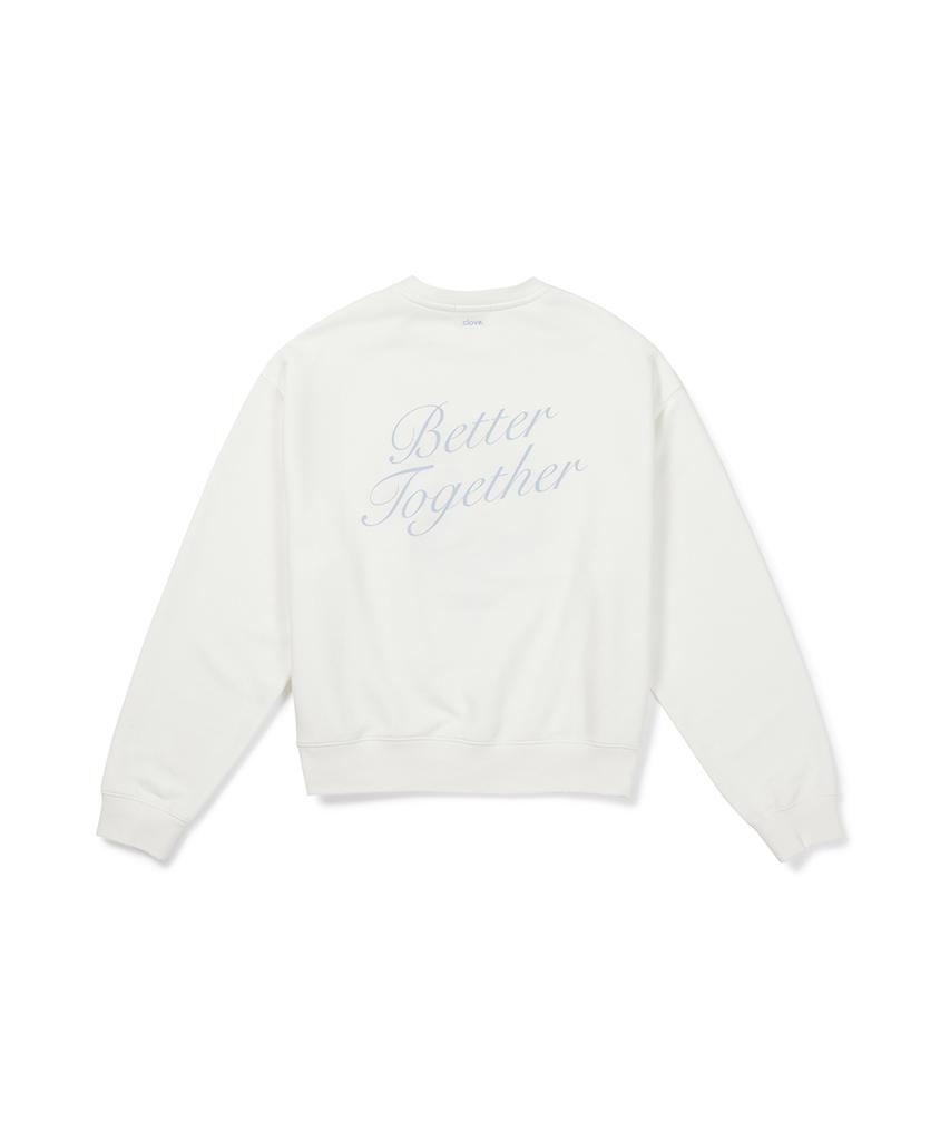 CLOVE [26Fw CLOVE] Bambi_Sweatshirt (Ivory)