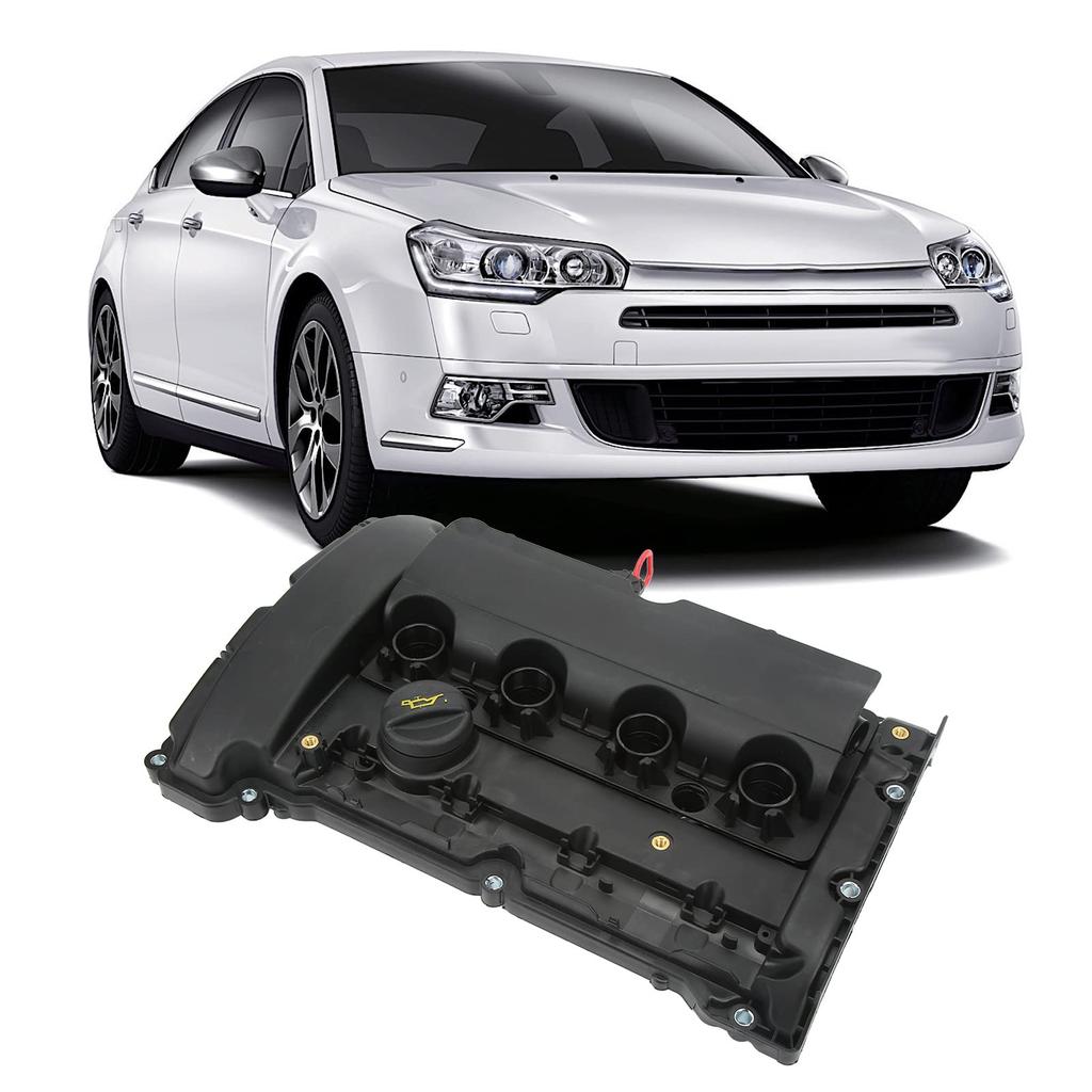 Engine Valve Camshaft Rocker Cover V759886280 Car Accessories Replacement for RCZ 207, 208, 308, 508, 3008, 5008,