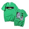 Anime Baki The Grappler Yujiro Hanma Graphic Tshirt Short Sleeve Unisexs Hip Hop Oversized T Shirt Streetwear Unisex Women Cotton Tees