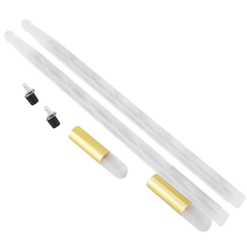 2Pcs Drumsticks Glowing LED Light Up Motion Suitable for Large‑Scale Night Events Night 5A