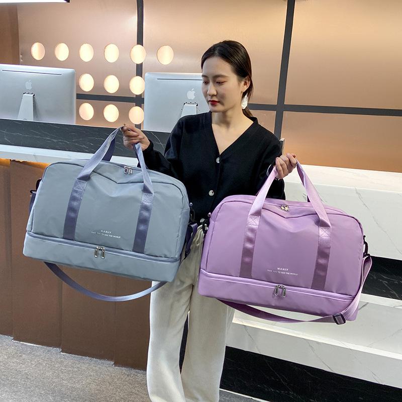 Large Capacity Travel Bag for Men and Women - Perfect for Short Business Trips, Gym, and Sports