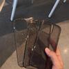 Creative Transparent Black Phone Case for Apple Phones