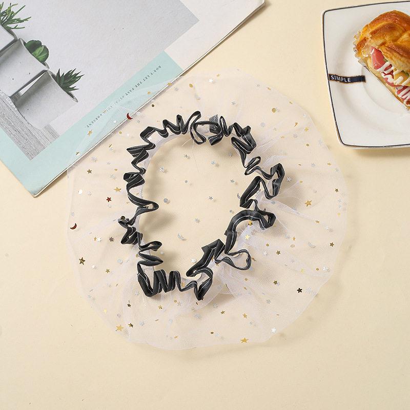 

Breathable Pet Protective Mask Comfort Polyester Anti-Bite Head Cover Adjustable Anti-Mosquito Headgear Random Eating Prevention белый