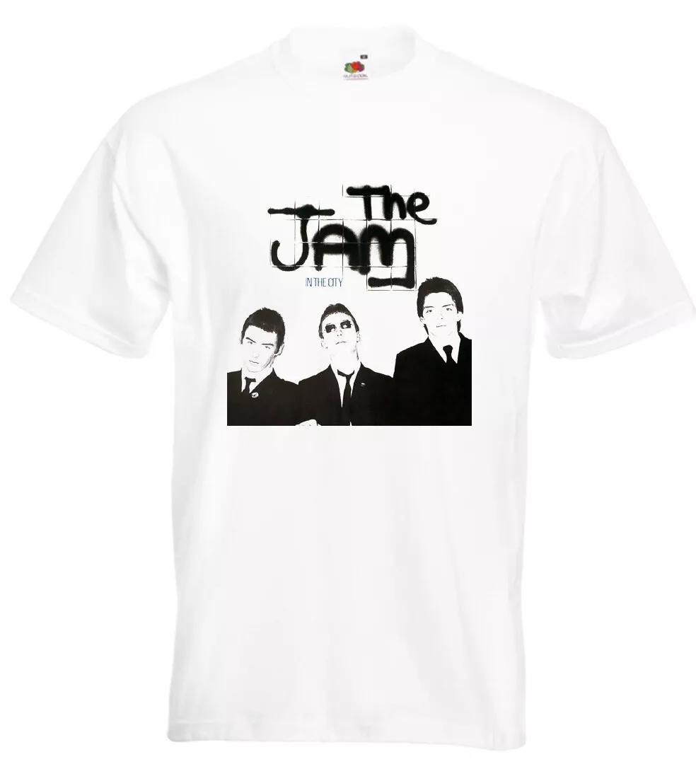 

The Jam In The City T Shirt Paul Weller Bruce Foxton Away From The Numbers MOD M