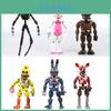 6-piece Midnight Generation Action Figures 10cm Collectible Dolls Handmade Cake Decor